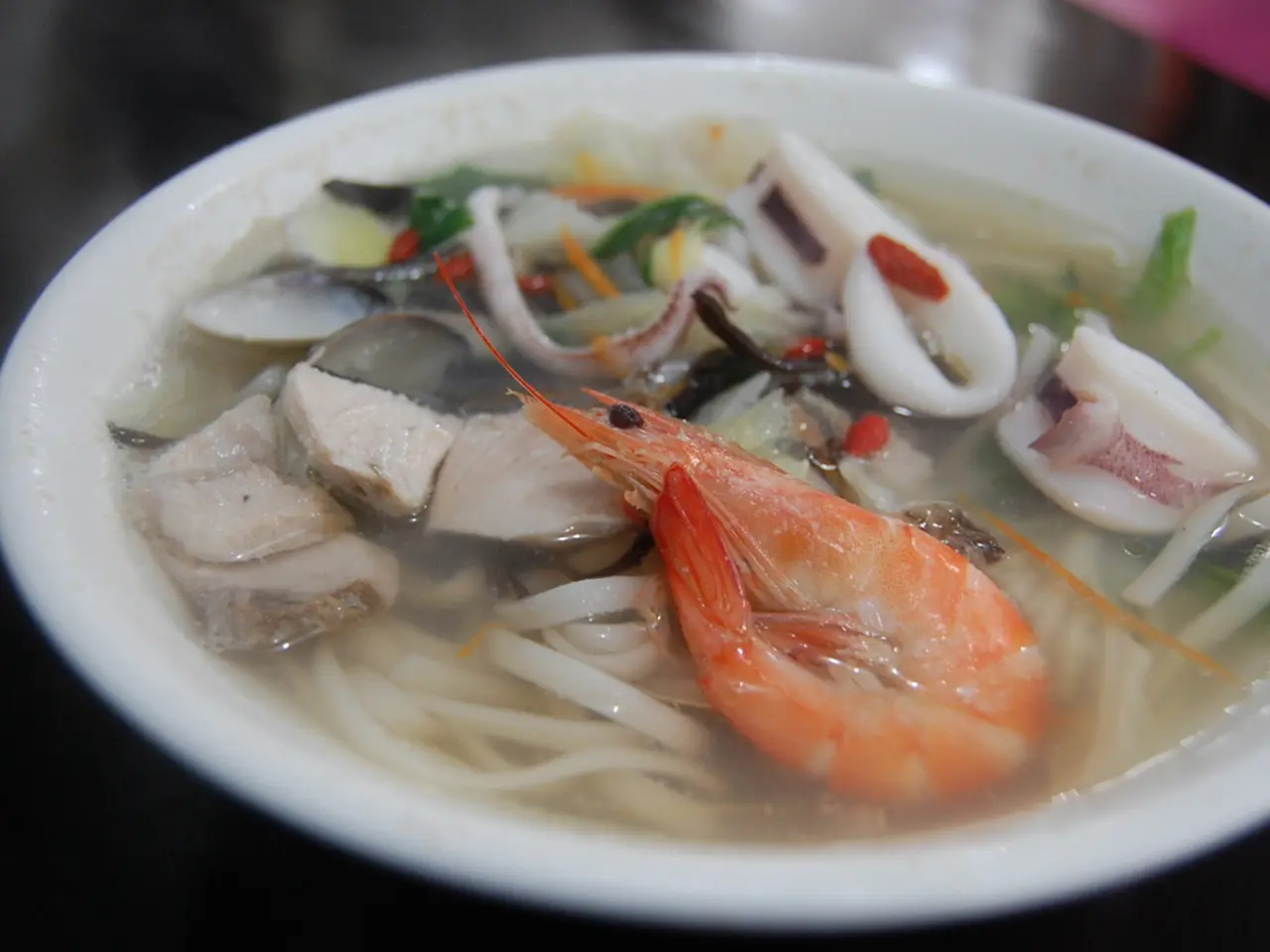 These are the food items in a white color bowl.