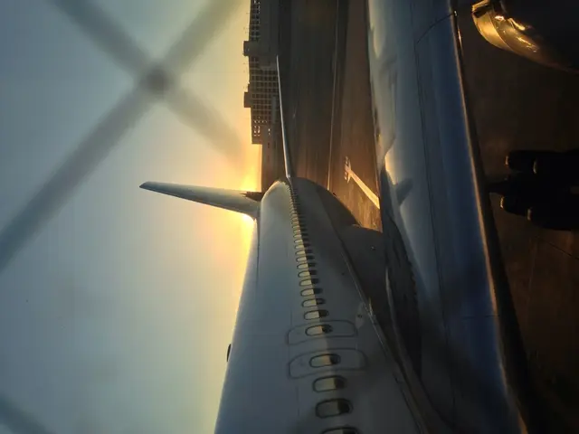 A Jordanian aircraft touched down in Frankfurt.