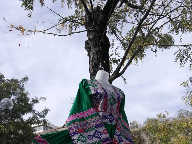 Bustling Parisian Street Known for its Collection of Hip, Second-hand Fashion Items, Favored by...