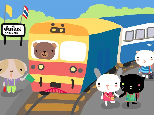 Pet owner transportation animals, including a parrot, cat, and dog, during nighttime, feline jumps...