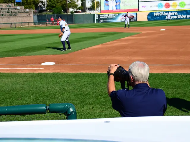 Uncontained temper tantrum by Philadelphia Phillies pitcher Cristopher Sanchez during their defeat...